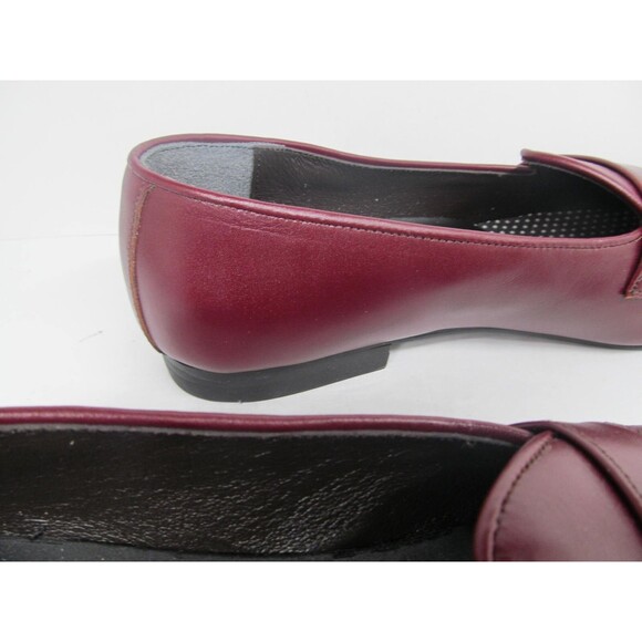 Albert 1941 Albert Couture Mens Burgundy Leather Loafers Size US 8 EUR 41